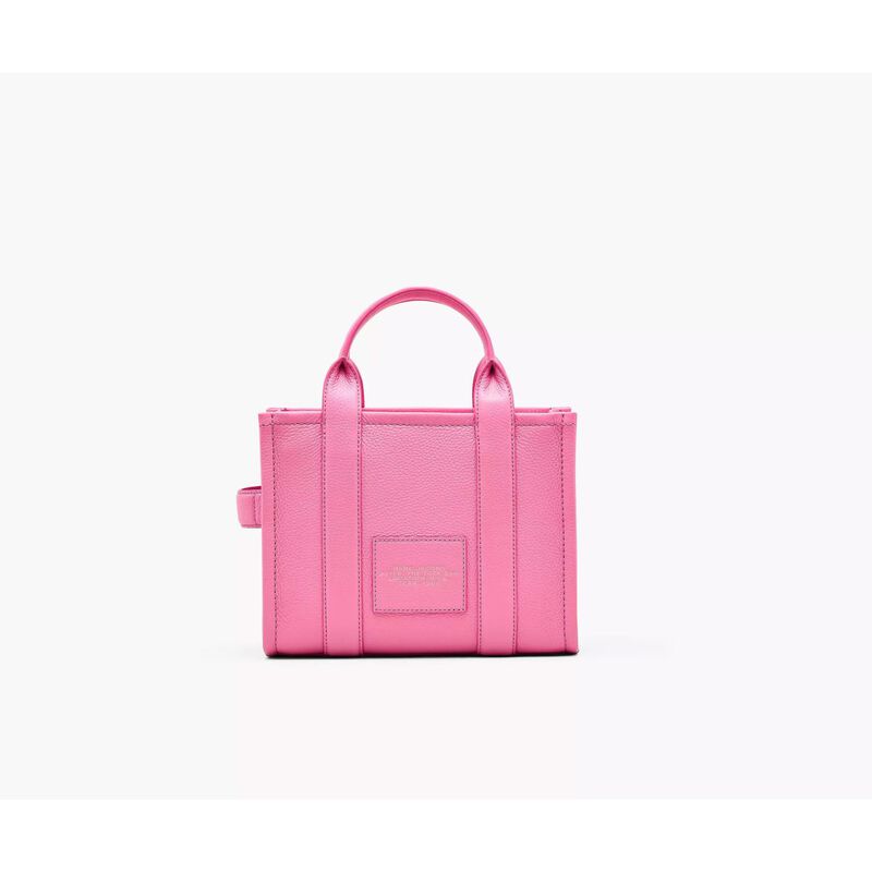 MARC JACOBS The Leather Small Tote Bag image number 17